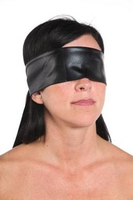 schwarzer blickdichter Augen Schal