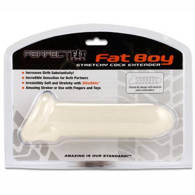 Stretch Fat Boy Cock Sheath Extender Original 21 cm - Clear. 1er Pack (1 x 1 Stück)