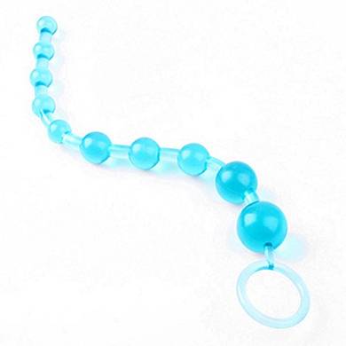 Demarkt Anal Stimulator Stecker mit Perlen Orgasmus Analkugeln Analkette Perlenstab Anal B