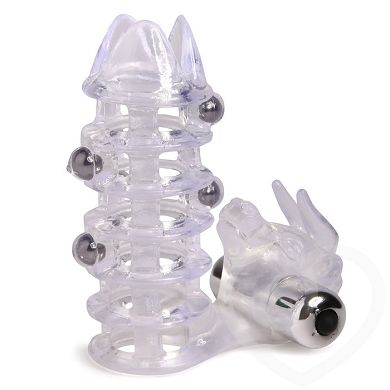 El Toro Penisring mit Vibration und stimulierenden Perlen