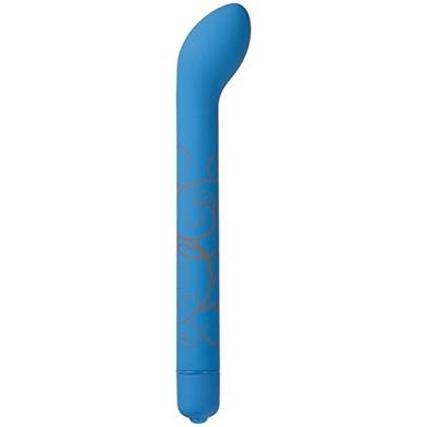 Mood by Doc Johnson g-Powerful - G-Punkt Vibrator / Massagestab mit 7 Funktionen - blau /