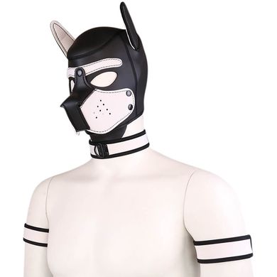 RudeRider Neoprene Puppy Hood white