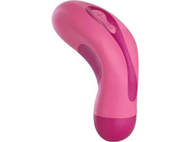 FUNFACTORY Layaspot Magenta Pearly Rose Lay-On Vibrator