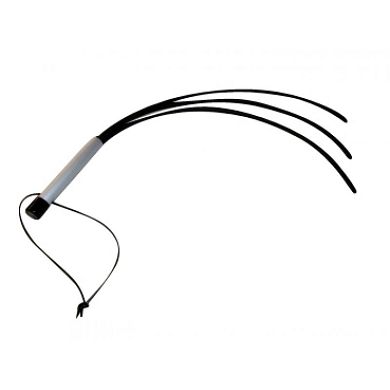 Tripple Gummi Peitsche 8mm
