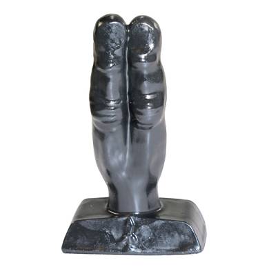 ZiZi Two Finger Buttplug - Schwarz