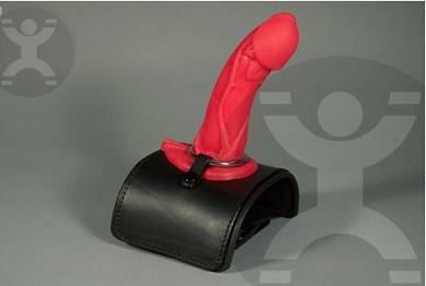 Leder Oberschenkel Dildo