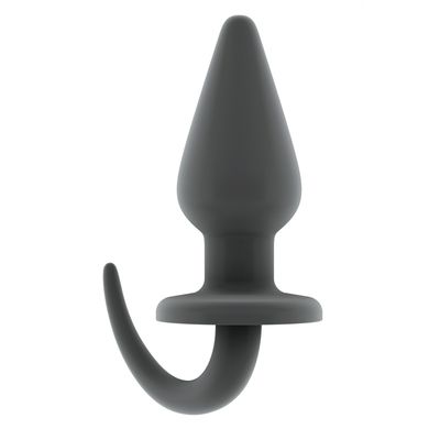 15 x 6,2 cm Dogtail Buttplug Sono grey