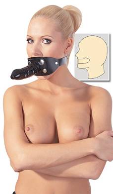 Leder Mundknebel Penis