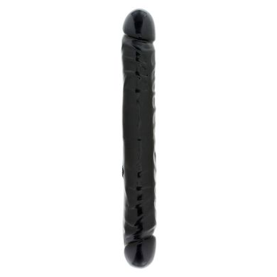 Classic Doppeldildo schwarz 30 x 4 cm
