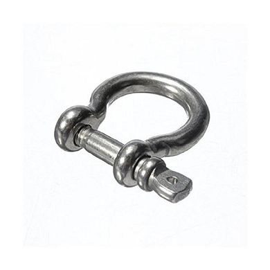 SODIAL (R) 25mm Edelstahl Schaekel fuer Survival-Armbaender Schaekel