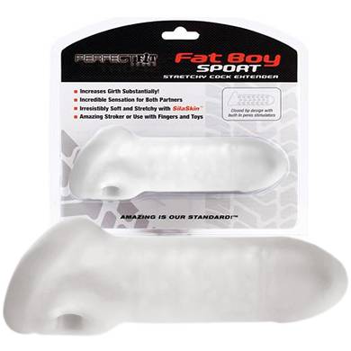 Fat Boy Sport Cock Extender Clear