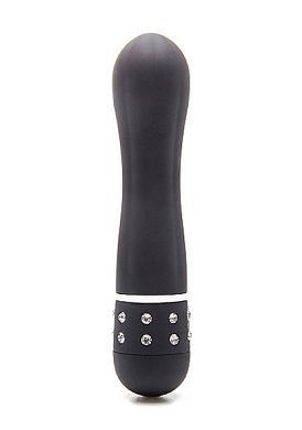 12,5 x 2,7 cm Vibrator Shots Toys Diamond Pumpkin black