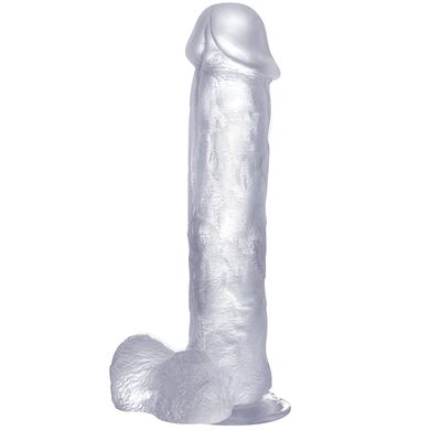 29,5 x 6,3 cm REALROCK Dildo clear