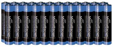 24 x MediaRange Micro Premium Alkaline Batterie 1,5V AAA R3 Batterien R03