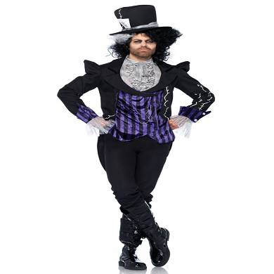 Dark Mad Hatter - Kostm Set 3TLG.