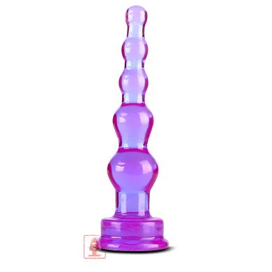 Analdildo Five Balls - purple