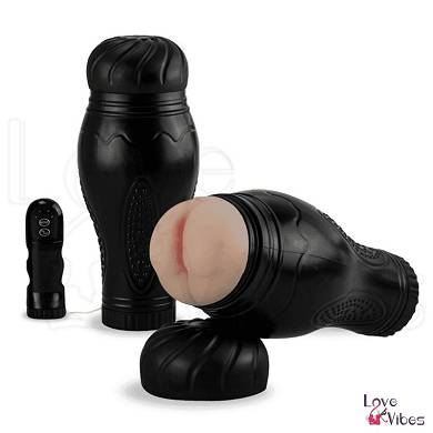 Anus-Masturbator mit 4 Vibrationsstufen
