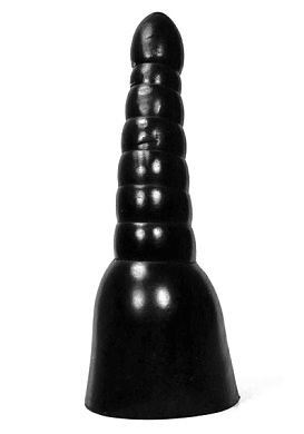 34 x 11 cm Dildo Draco black