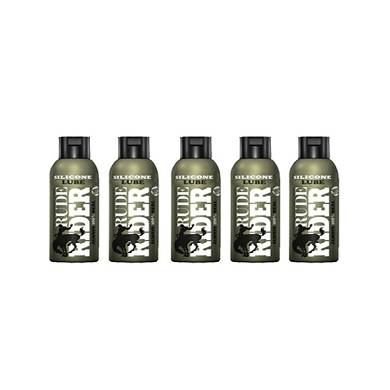 5-Pack Rude Rider Silicone Glide 30 ml (Cruising Size)