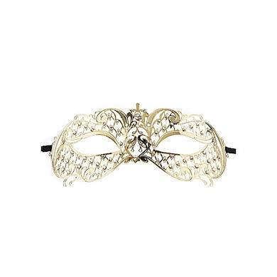 Venezianische Maske Engel in Gold