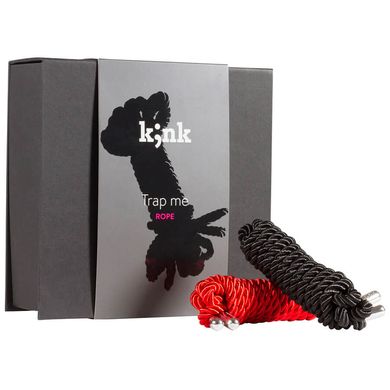 Kink Trap Me Bondageseile black/red
