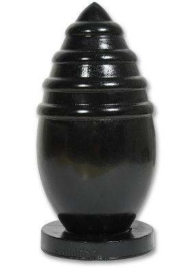 19 x 4,5 - 9 cm Saturn Plug black