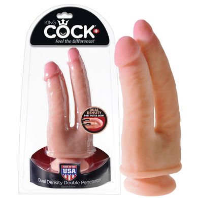Doppeldildo hautecht 24 x 4 cm