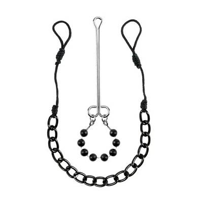 Fetish Fantasy - Nipple and Clit Jewelry black/silver