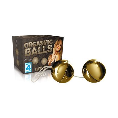 T4L Orgasmic Balls Gold Liebeskugeln