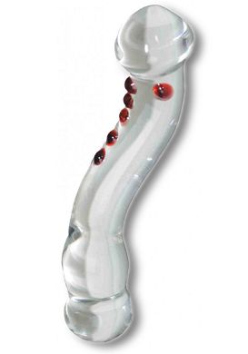 15 x 1,9 - 2,9 cm Glasdildo - Glassvibrations Funny No.03