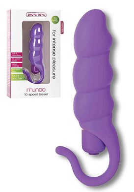 12,5 x 3 cm Vibrator Shots Toys Minoo mini purple