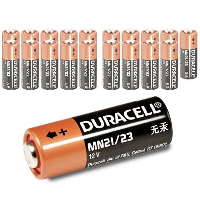 20x Duracell MN21 Batterie - 12V 33mAh - 23GA LRV08 23A V23GA LR23A - 20er Set