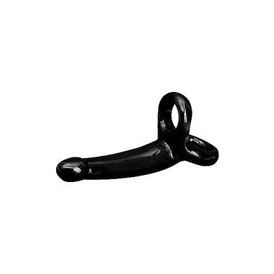 Analdildo mit Penisringen 12,5 x 2,5 cm