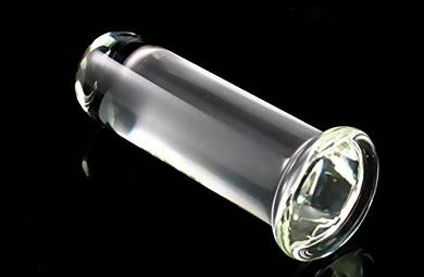 Greenpinecone Deluxe 45MM Dicken langen Lange Glas dildo Art Transparent Buttplug Kristall