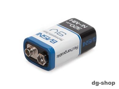 9 V Volt Block Wiederaufladbare Wiederaufladbar Akku Batterien Batterie 320 mAh