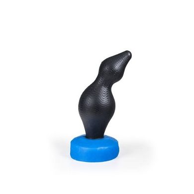 Bulder "Stor Falun Schwarz/Blau" 100% medizinisches Silicone ca.23 x 10cm