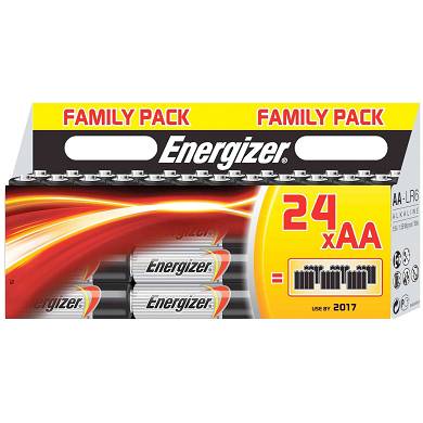 24x Family-Pack AA * ENERGIZER * Classic Alkaline LR06 Mignon LR6 - BATTERIEN