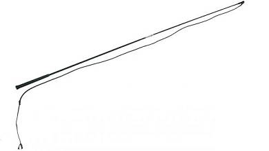 Longierpeitsche Peitsche Gerte 198 cm mit Schraubverbindung ARBO-INOX