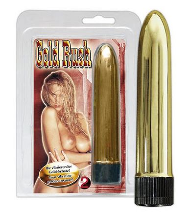 Deluxe Vibrator -Gold- (13cm)