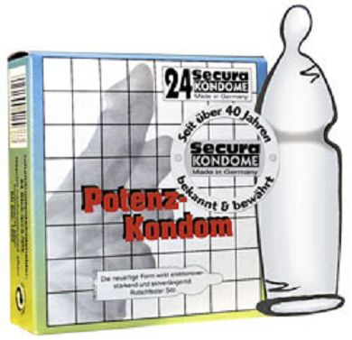 Secura Potenz-Kondome 24 Stk.