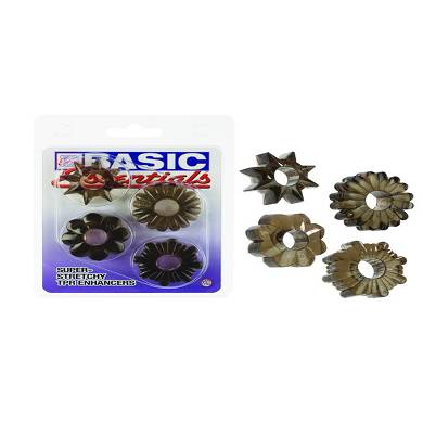 California Exotics: Basic Essentials 4 Pack - Cockring