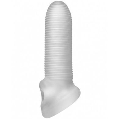 FAT BOY - Micro Ribbed Sheath 5,5 inch Penismanschette clear