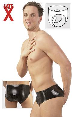 Herren-Latex-Slip