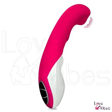 Aufladbarer G-Punkt-Vibrator aus Silikon