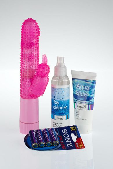 Toy Joy Kombi-Paket: Vibrator + Extras