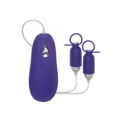 Nippelring Vibrator - in Violett