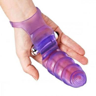Finger Banger G-Punkt Finger-Vibrator - Violett