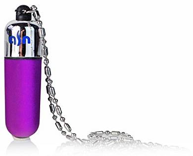 Vibrator mit Kette in Pendant Bullet Form Lila
