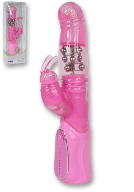 24,5 x 4 cm Dream7-Bunny Vibrator pink