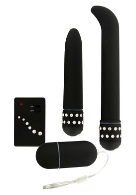 Vibrator-Set ToyJoy Diamond Giftset black